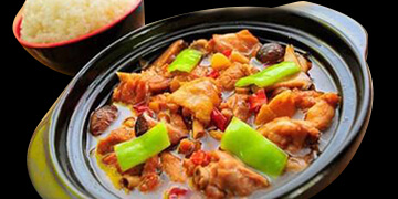 黄焖鸡米饭